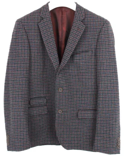 Magee 1866 Dillon T2 Otp Trend Ess Blazer Homme (UK) 42 Laine Tweed Houndstooth