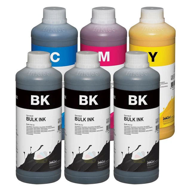 InkTec Ink for Canon PGI-525 CLI-526 - 6x 33.8oz for Pixma MG 5220