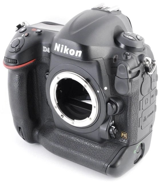 [AS-IS] Nikon D4 16.2MP FX Digital SLR Camera Body Charger Box From Japan 3