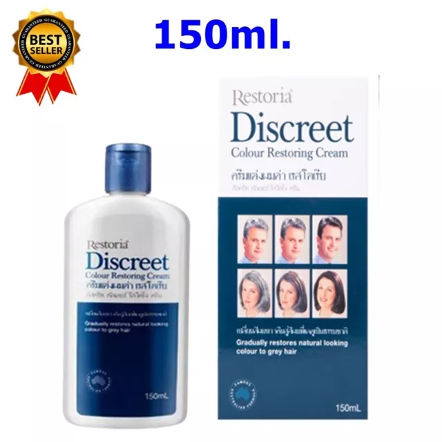 Natürlich Jung Restoria Discreet Creame Haar Grau Wiederherstellen Farbe 150ml