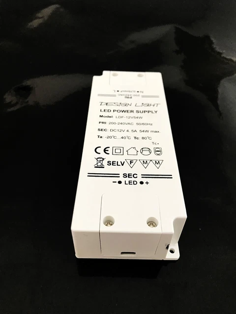 Alimentatore LED 12V 18W CAM2 | Trasformatore 230V A 12V DC | Per Luci G4, MR16, GU5.3 | Sicuro E Compatto - Foto 2