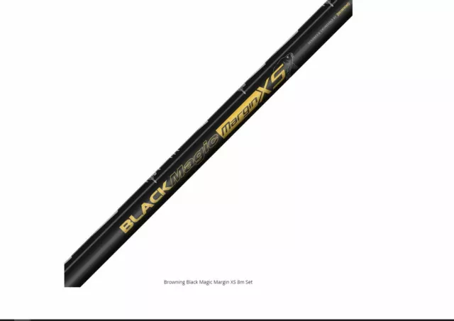 BROWNING BLACK MAGIC II Slimlite Pole Package 11m Fishing Pole + 2 Spare  Kits £194.95 - PicClick UK