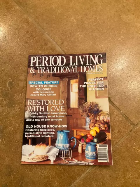 Period Living & Traditional Homes Magazine - Nov 1995 Collectable - Issue 66