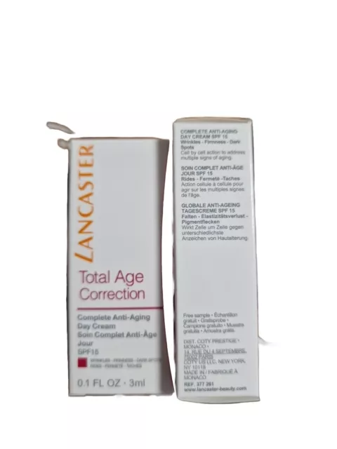 Lancaster-Total Age Correction Anti-Aging Day Cream/3ml/OVP