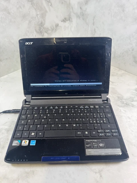 Intel Atom Camara Mini Laptop Acer Aspire One NETBOOK ACER ASPIRE