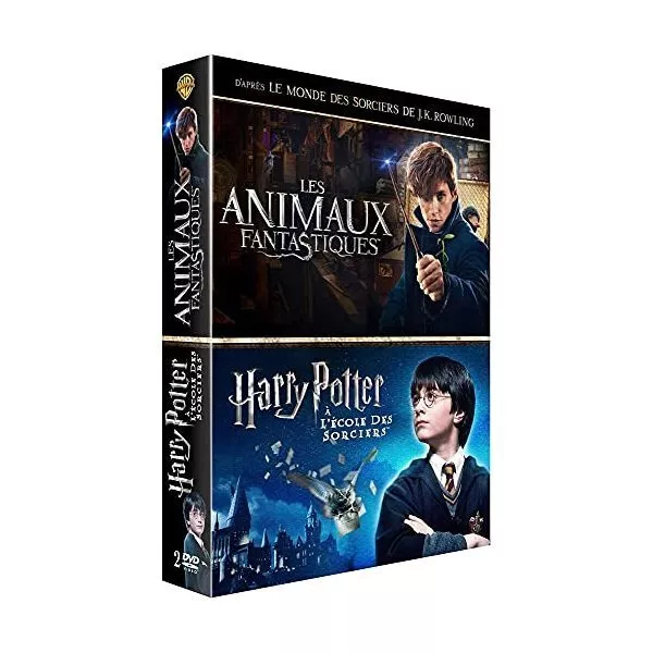 Coffret Blu-Ray : intégrale Harry Potter + Les animaux fantastiques - 11  films –