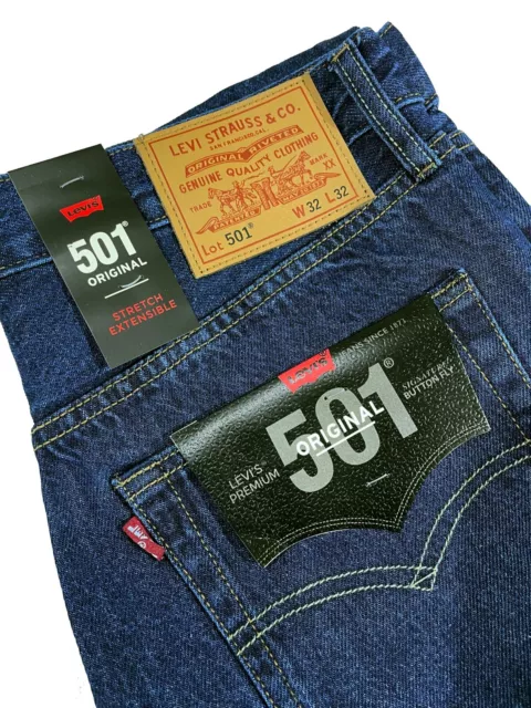 Levi's 501 Original Straight Leg Jeans For Men