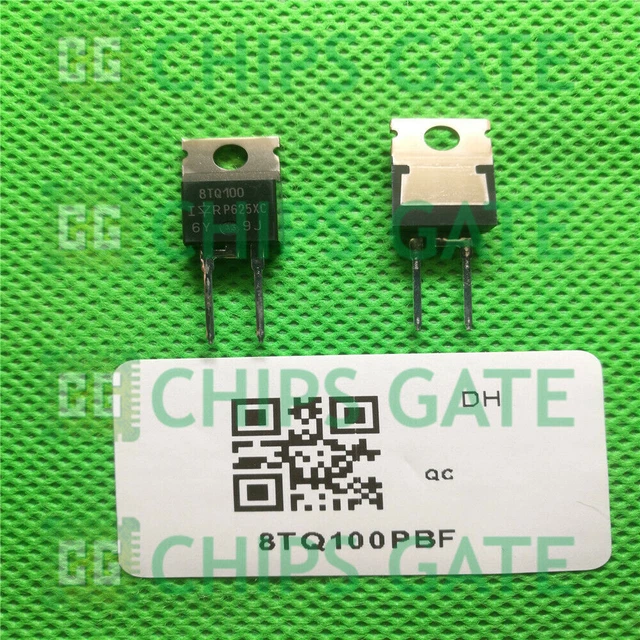 2PZ 8TQ100PBF DIODO Schottky 100V 8A To220Ac 8Tq100 8Tq100P #E10 EUR 7 ...