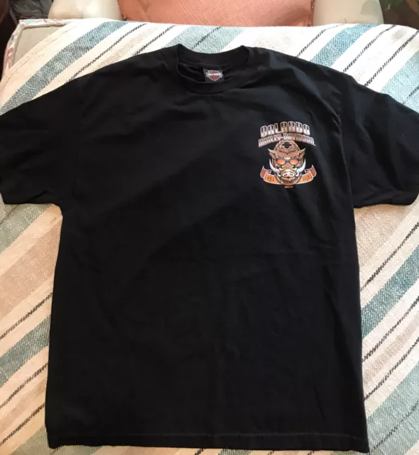 harley davidson t shirt Orlando,FL HOG-WILD 2015 size XL hogs