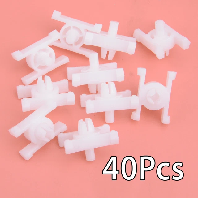 20x Door Side Trim Panel Clips For BMW E30 Convertible - Bumper Moulding Retainers