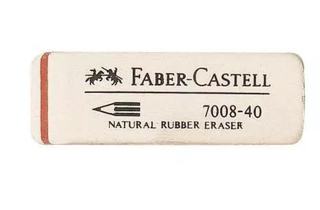 Faber Castell Cf40 Gomma Bianca X Matita 180840 2