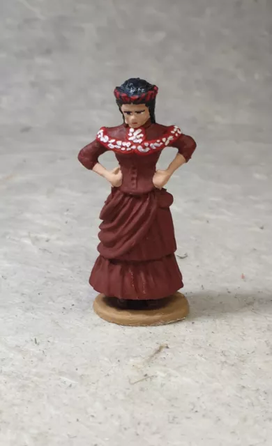 54mm White Metal Kit  Long Branch Saloon Girl Anne Hieser