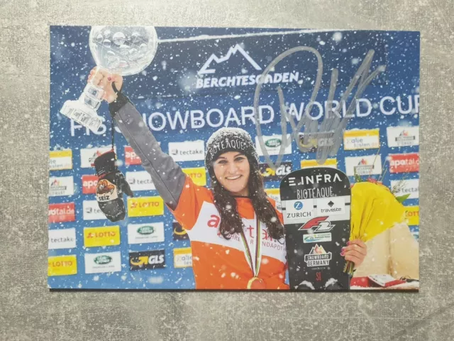 AK m.Orig.AG Ramona Hofmeister GER Snowboard 3.OS 18 - PGS Rarität!