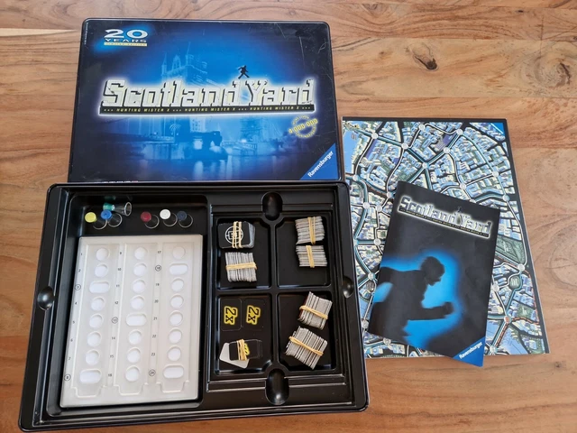 Scotland Yard Ravensburger 20 Jahre Years limited edition *Blechdose* Brettspiel