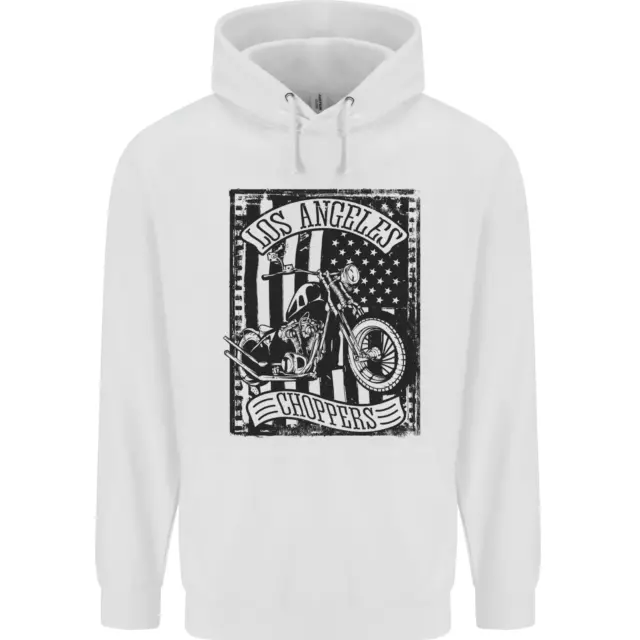LA Choppers Motorcycle Motorbike Biker Childrens Kids Hoodie