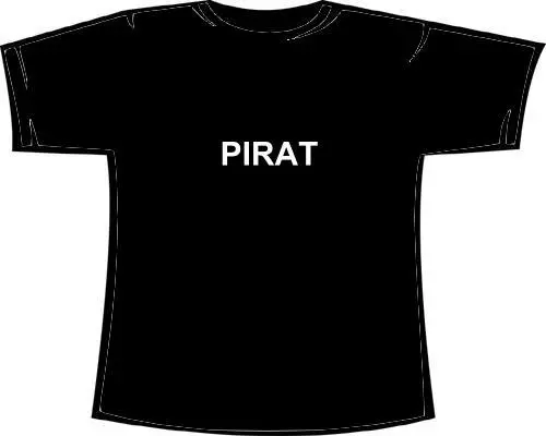Pirat T-Shirt Kostüm Fastnacht Fasching Karneval Verkleidet + viele weitere
