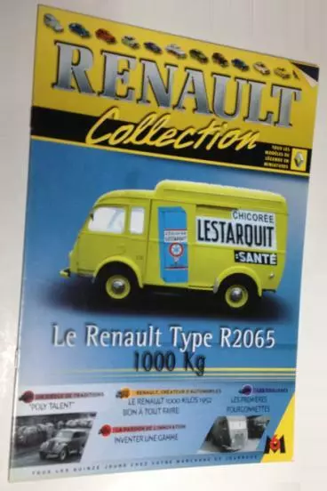 Fascicule RENAULT Type R2065 1000KG