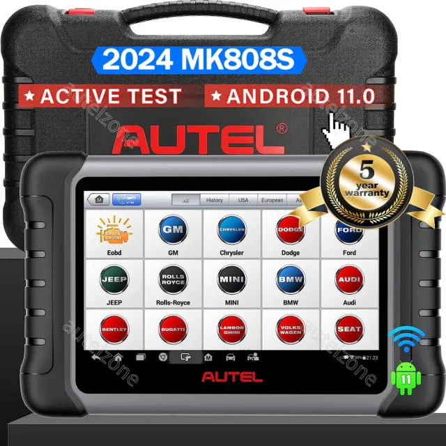 2024 Autel MaxiCOM MK808S PROFI KFZ Diagnosegerät ALLE SYSTEME TPMS Aktiver Test