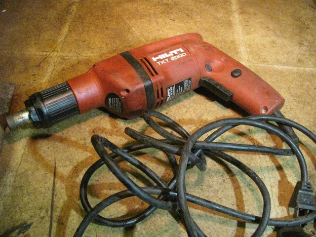 Hilti TKT2000 Kwik Tapper Drywall Screw Shooter Screwgun