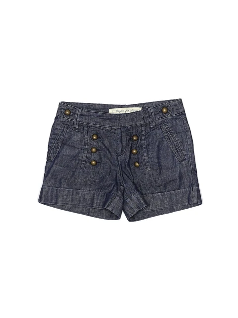 Daughters of the Liberation Women Blue Shorts 00