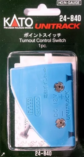 Kato HO / N Scale ~ New 2024 ~ UniTrack Turnout Control Switch (1 Pc) 24-840