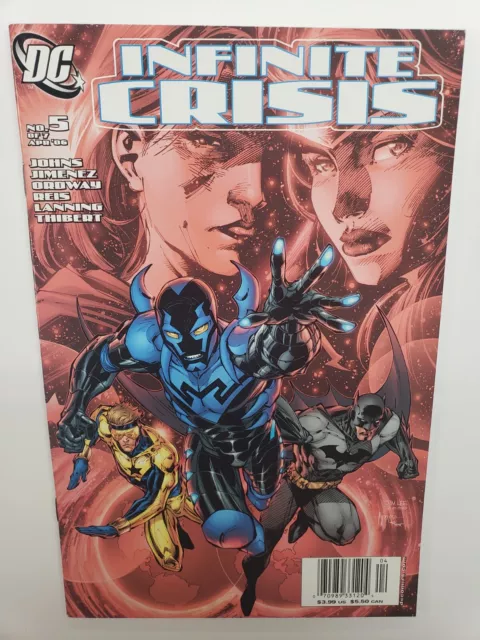Infinite Crisis #5 Jamie Reyes Blue Beetle 1st App Jim Lee DC 2006 Newsstand FVF