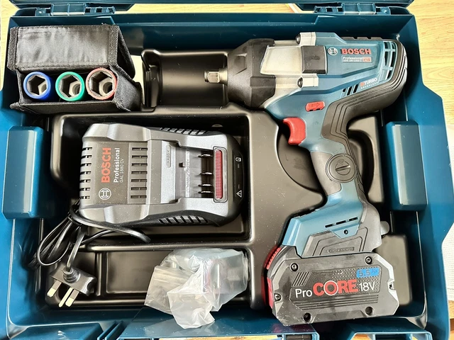 Bosch GDS 18V-1000 C BITURBO 18v Brushless 1/2" Impact Wrench 1 x 5.5ah Li-ion P