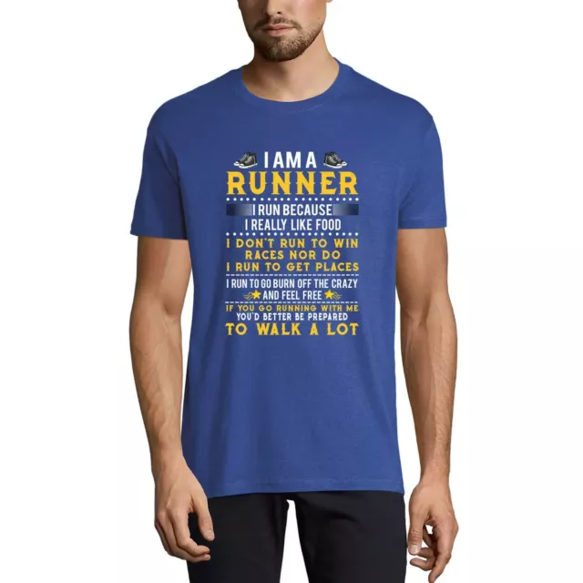 Camiseta Estampada para Hombre Soy Un Corredor De Humor – I Am A Runner Humor