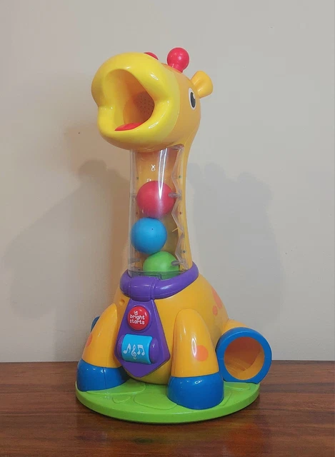 Bright starts having a top ball spin & giggle giraffe