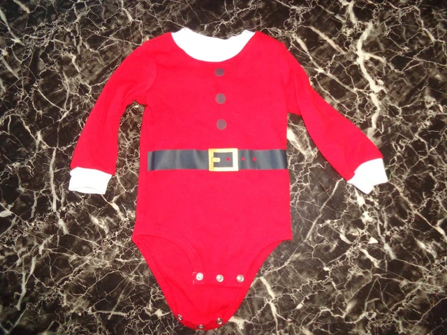 Carter's 9 Month Santa Outfit Boy Girl Baby Clothes Unisex