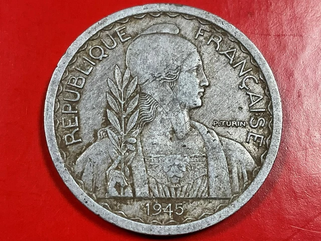 French Indo-China 20 ¢ 1945B