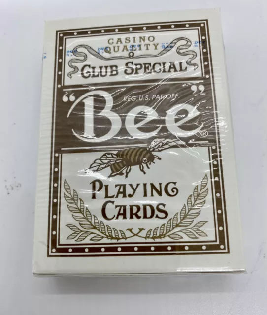Bee Wynn Casino Playing Cards Brown Icon Jumbo Index Tech Art Ohio