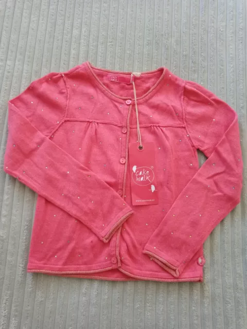 Girls Pink Cakewalk Cardigan 3 Years