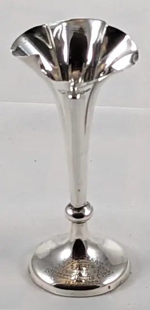 Victorian Sterling Silver Posy Vase