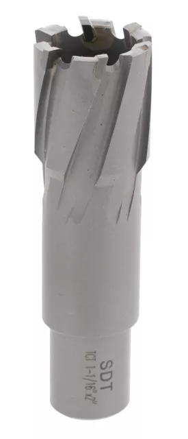 Steel Dragon Tools® 1-1/16" x 2" Carbide Tip Annular Cutter 3/4" Weldon
