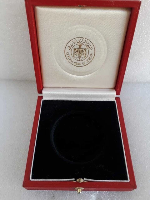Jordanie 1985 or 22 carats 50 Dinar Roi Hussein 50e anniversaire pièce...
