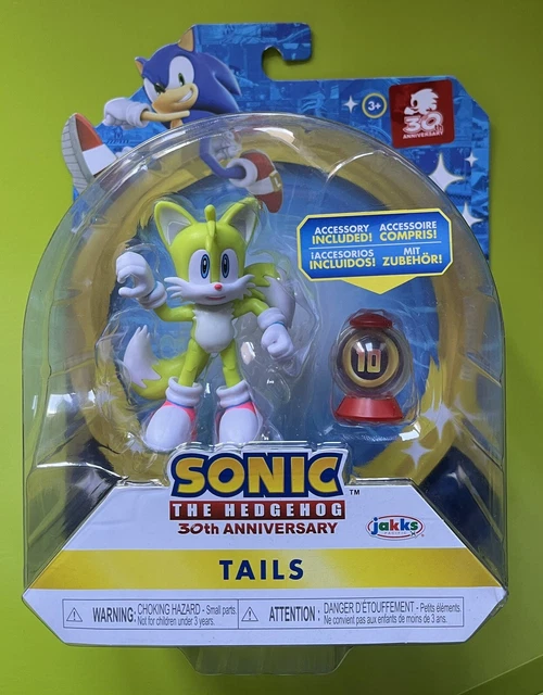 SONIC THE HEDGEHOG Tails peluche 8 pollici 2018 TOMY giocattolo