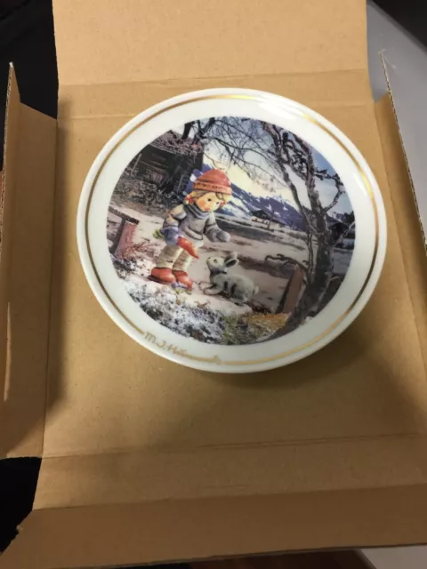 Hummel Plato Ø 16,3 Cm. Con Verpackung. Perfecto Estado