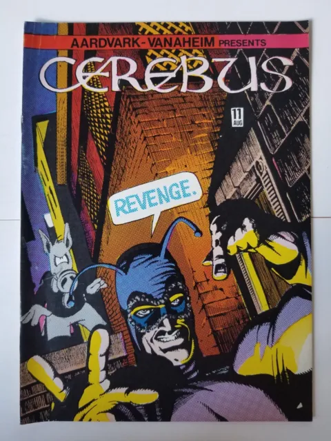 Cerebus #11 FN/VF (1979, Aardvark Vanaheim) 1st Cockroach, underground/indie