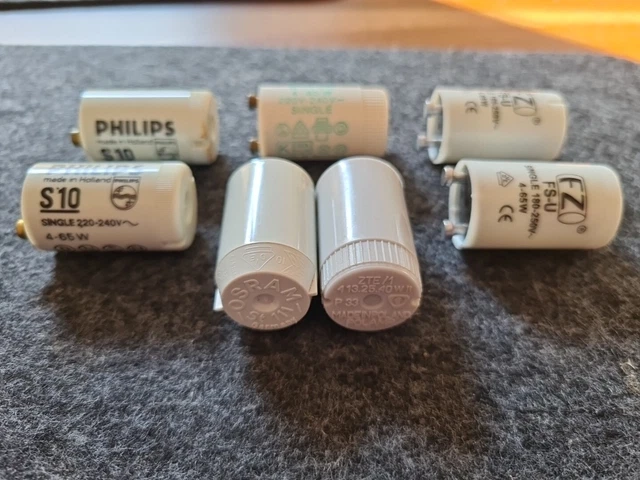 Starter Per Lampade Fluorescenti Osram ST111 - Confezione Da 10 Pezzi Da 4-65W - Foto 5