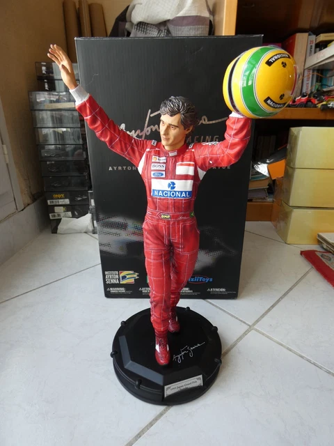 Statue Fine Ayrton Senna - GP Japon Suzuka 1993 - Kotobukiya 1/6 F1 - Occasion