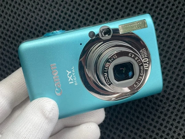CANON IXY DIGITAL 110 IS Blue Compact Digital Camera Tested
