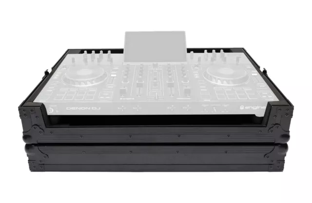 Robustes DJ-Controller Flightcase schwarz für Denon Prime 4 von Magma