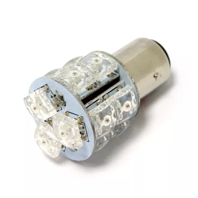 SuperFlux LED miniature bulb. Red light, STD base MCS 941112