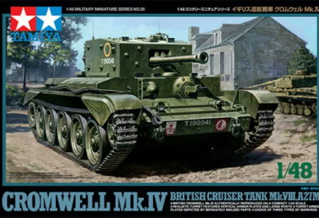 TAMIYA 32528 Britischer Panzer Cromwell Mk IV 1:48 Model Kit Bausatz