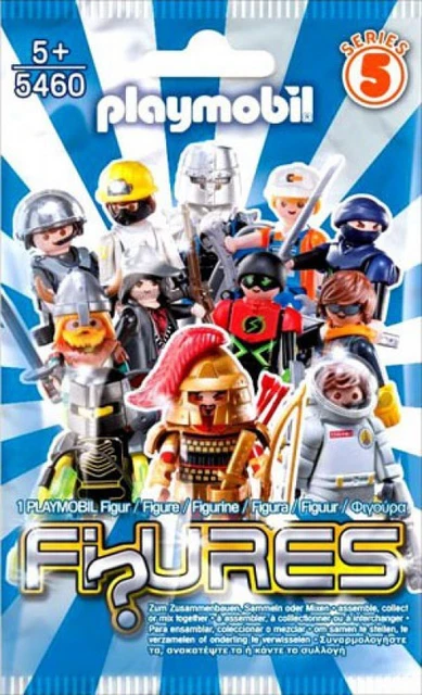 48 Pochettes De Figurines Mystère Playmobil 5203 Série 1 - Garçons - Neuf