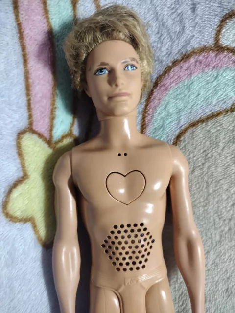 Mattel Barbie Sweet Talkin Ken Nude Doll (Working) 2