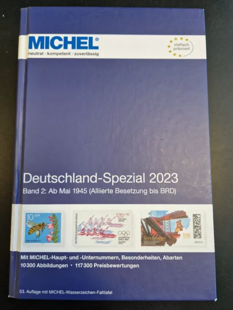MICHEL Briefmarken Katalog Deutschland Spezial 2023 Band 2 Ab Mai 1945 (X3)