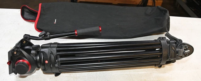 Manfrotto 465B Aluminum Tripod & 405HD Head & Bag