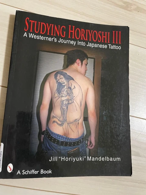 STUDYING HORIYOSHI III Tattoo Photo Book Out of Print From Japan